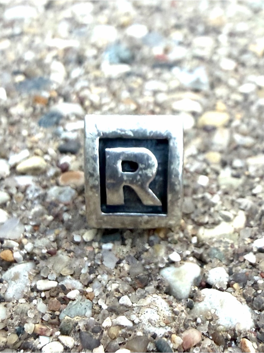 Pandora Sterling Silver Alphabet Initial Letter R Charm 790323